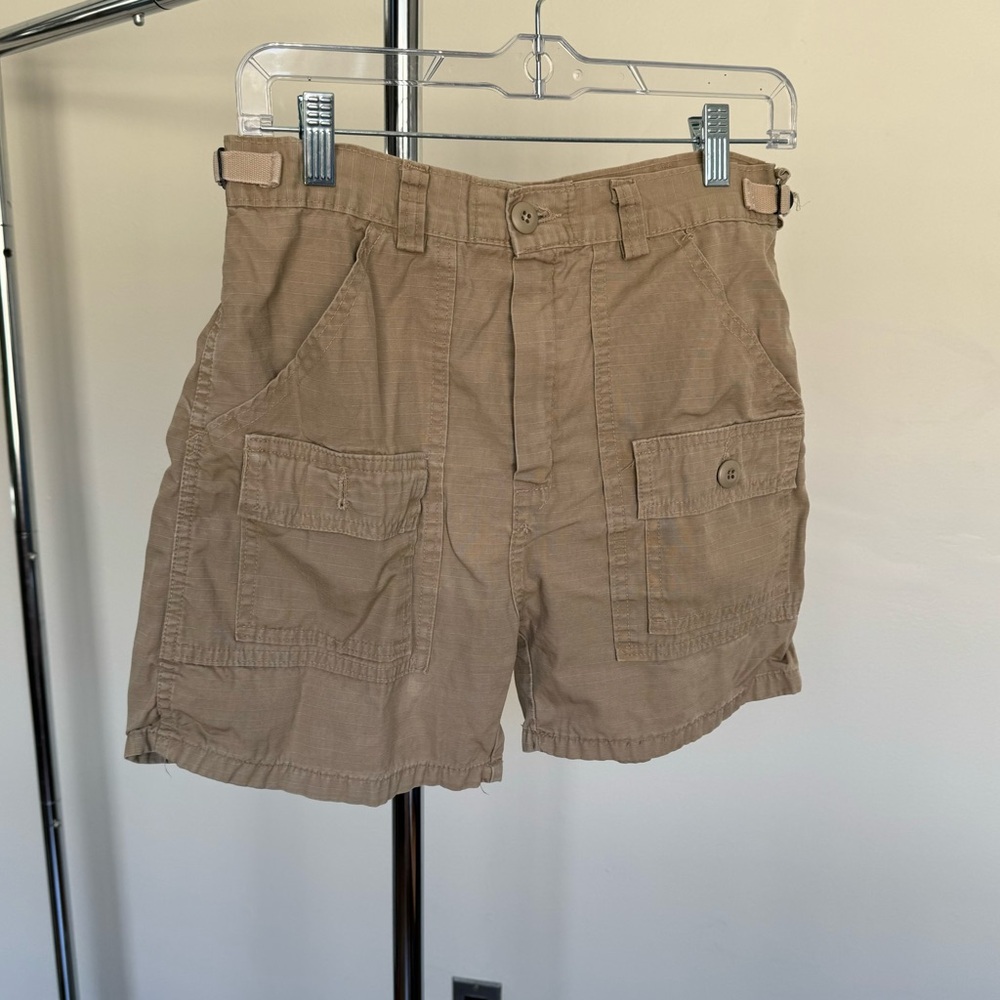 High Wasited Cargo Shorts